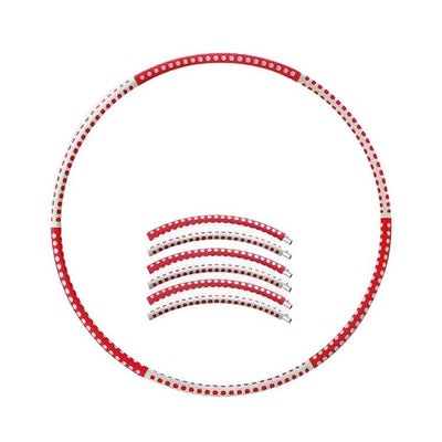 Removable Stainless Steel Sports Hoop Fitness Circle Lose Weight Home Bodybuilding Exercise Crossfit Workout Fitness Equipment